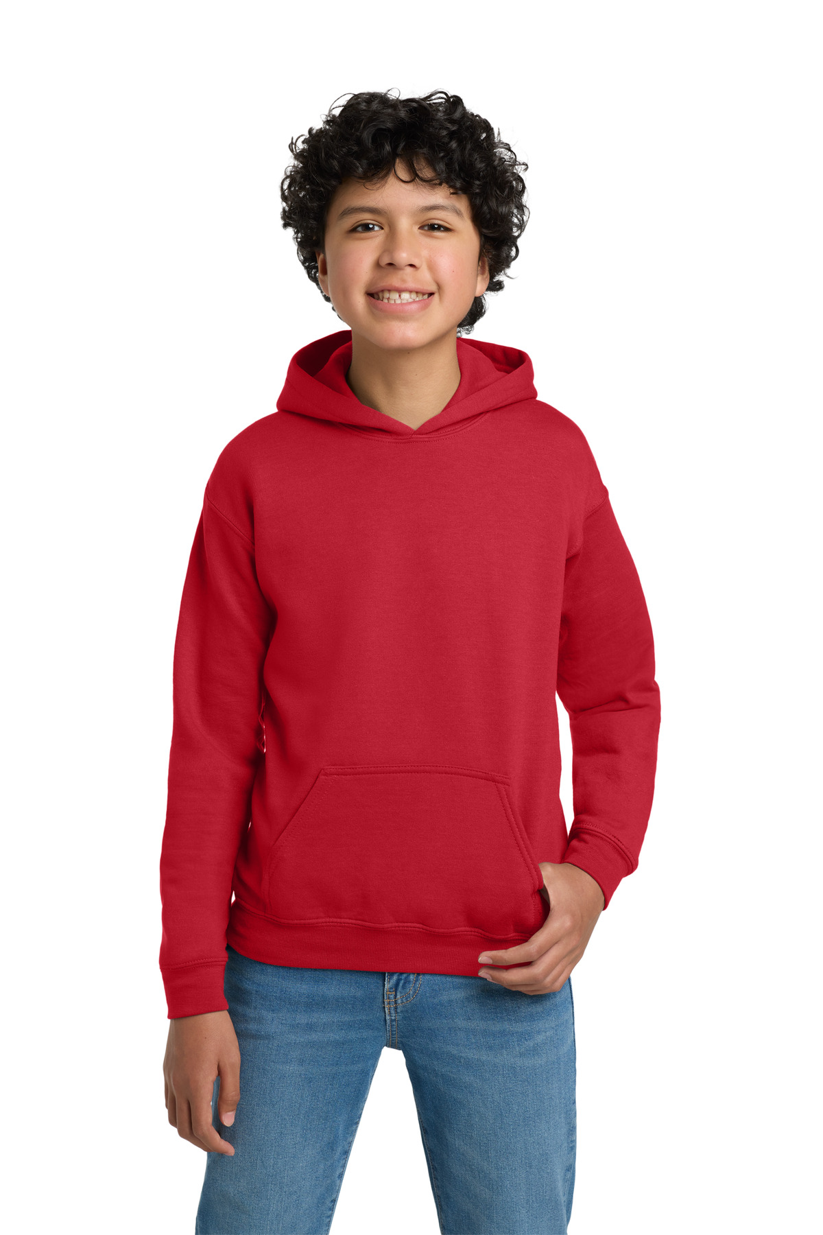 Gildan ® - Youth Heavy Blend Hooded Sweatshirt. 18500B - Image 6