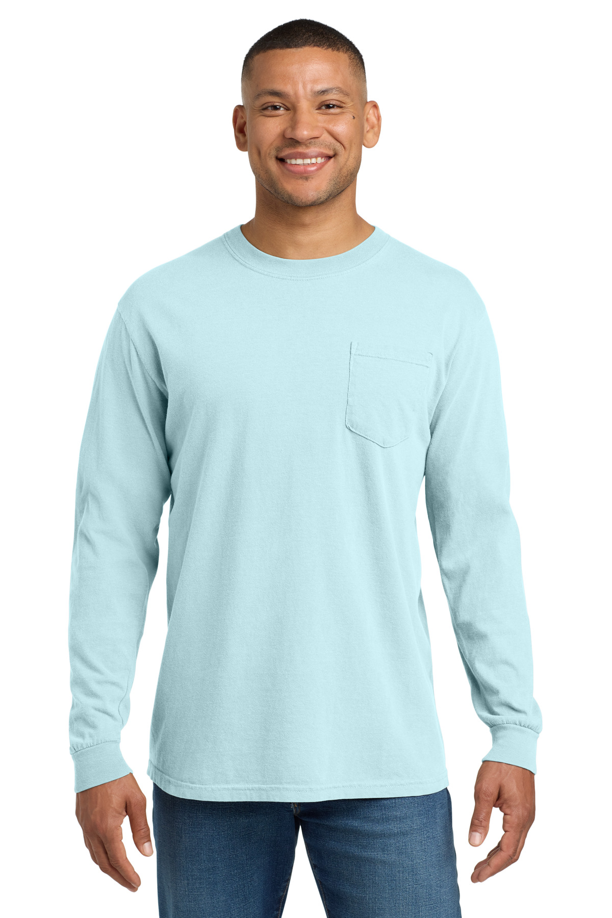 COMFORT COLORS ® Heavyweight Ring Spun Long Sleeve Pocket Tee. 4410 - Image 6