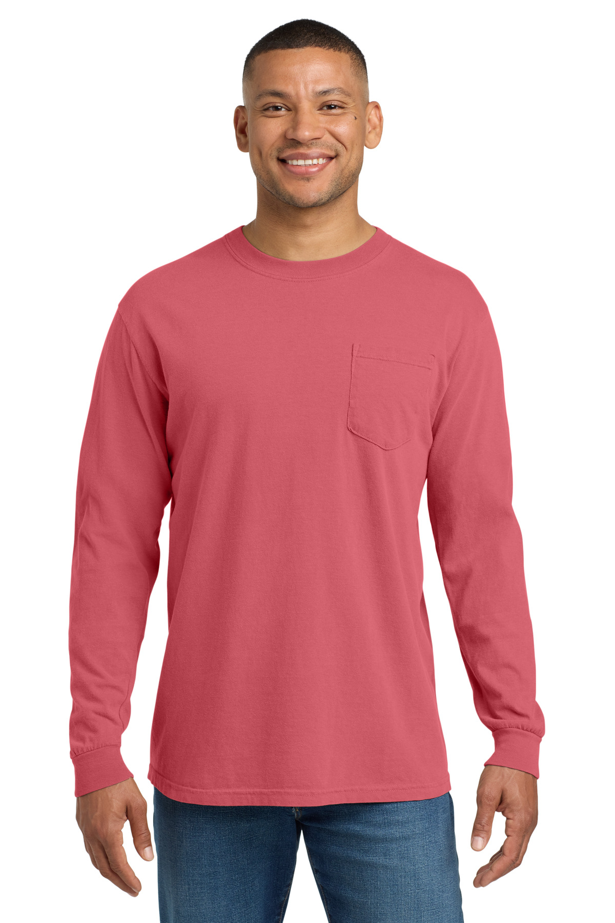 COMFORT COLORS ® Heavyweight Ring Spun Long Sleeve Pocket Tee. 4410 - Image 20