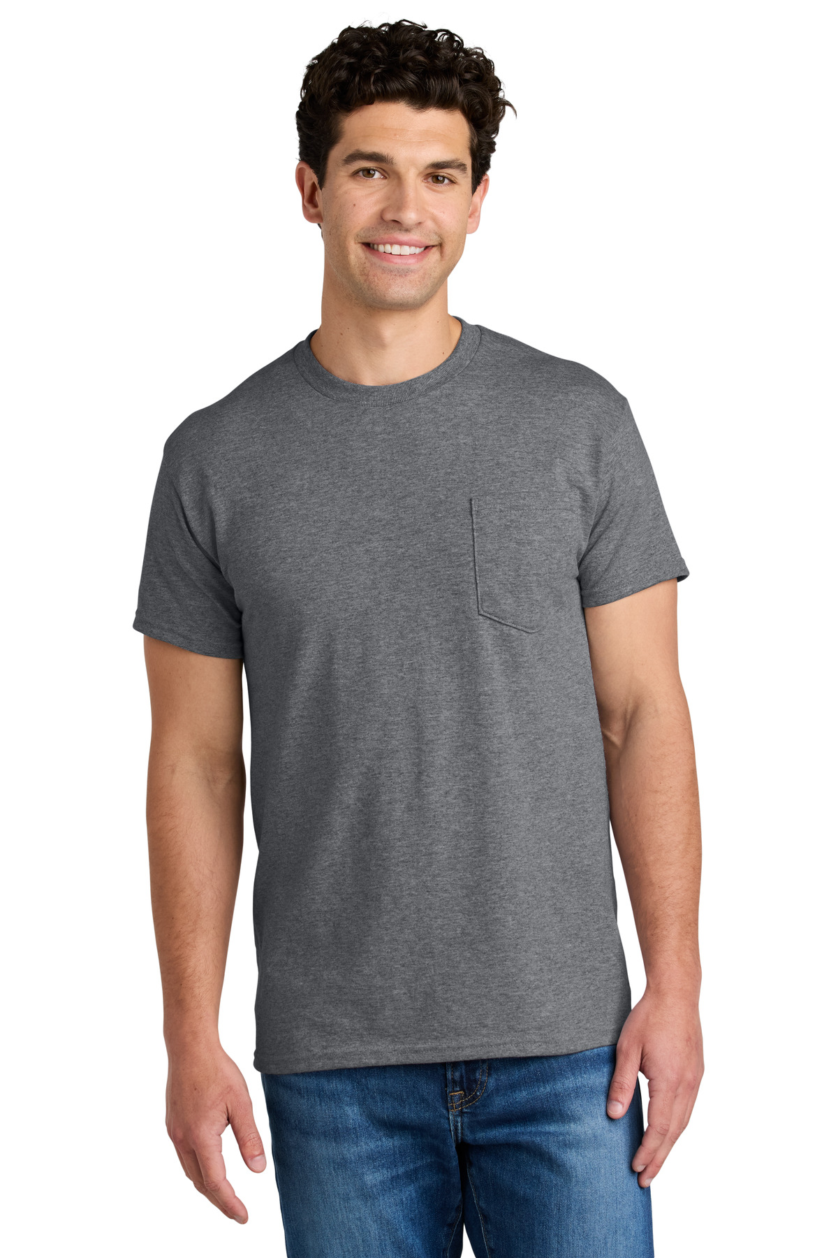 Gildan ® - DryBlend ® 50 Cotton/50 Poly Pocket T-Shirt. 8300 - Image 13