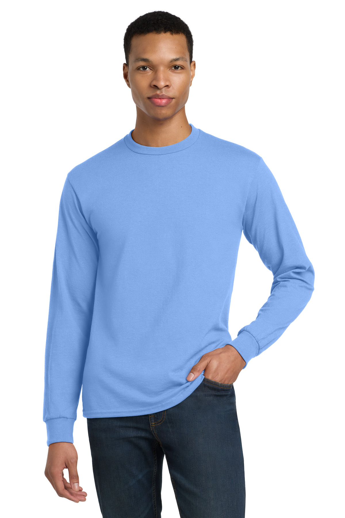 Gildan ® - DryBlend ® 50 Cotton/50 Poly Long Sleeve T-Shirt. 8400 - Image 16