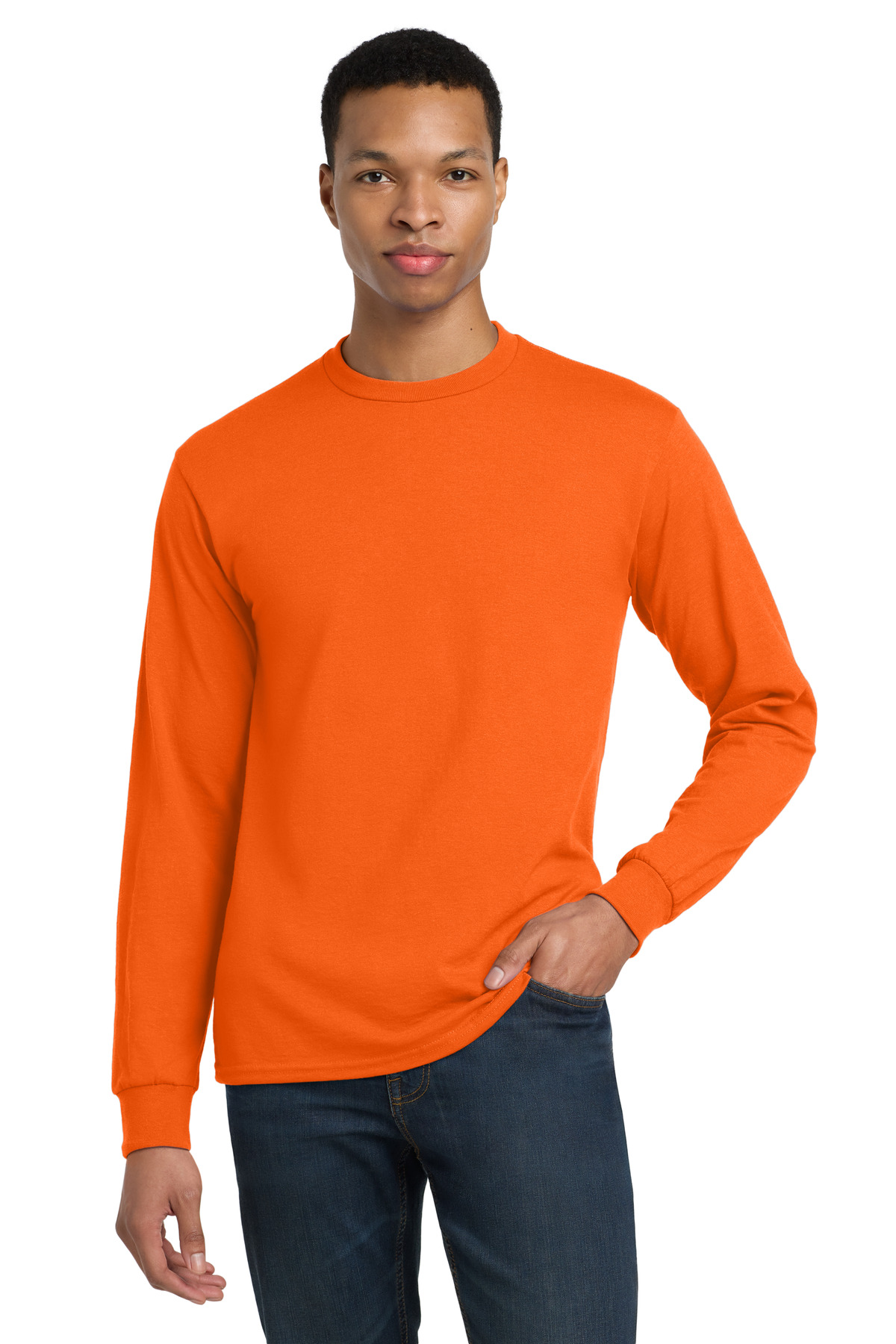 Gildan ® - DryBlend ® 50 Cotton/50 Poly Long Sleeve T-Shirt. 8400 - Image 24