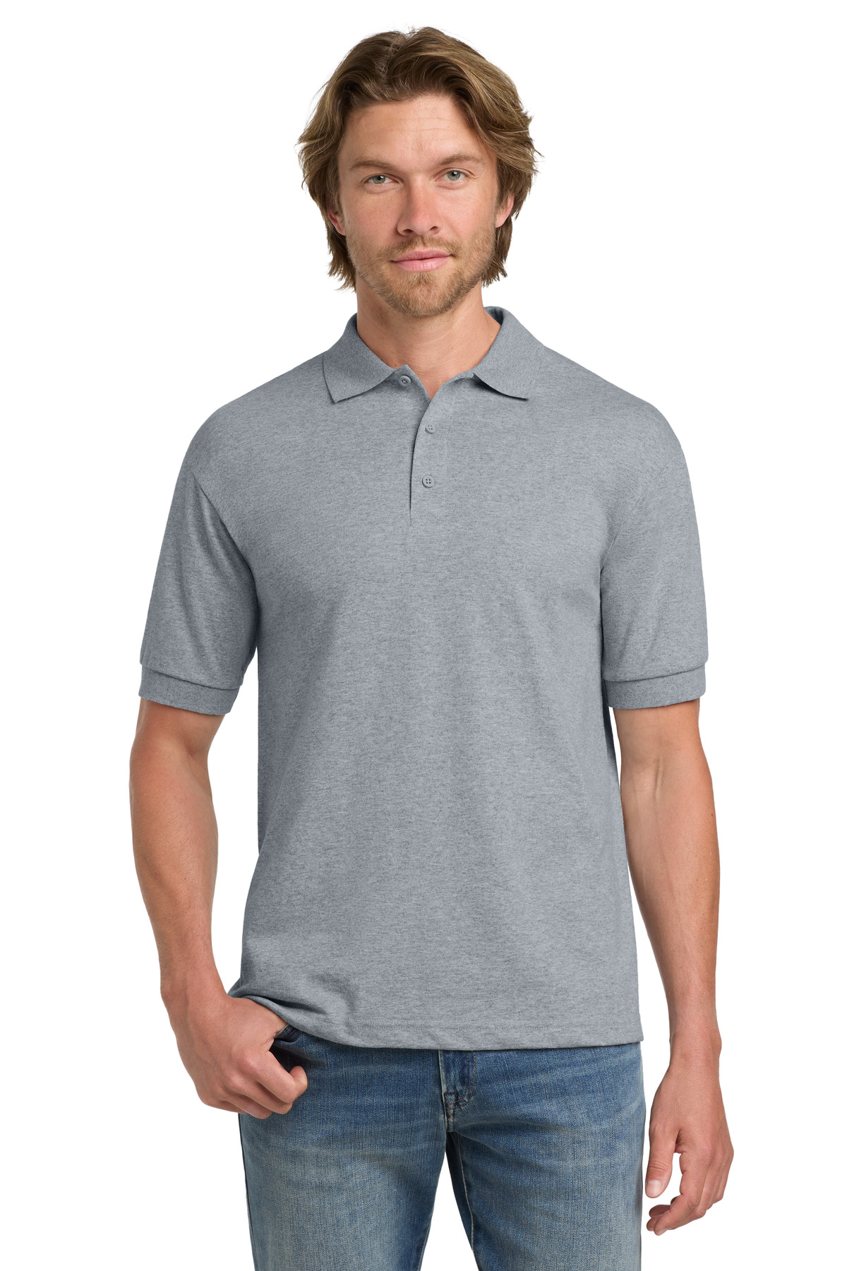 Gildan ® - DryBlend ® 6-Ounce Jersey Knit Sport Shirt. 8800 - Image 4