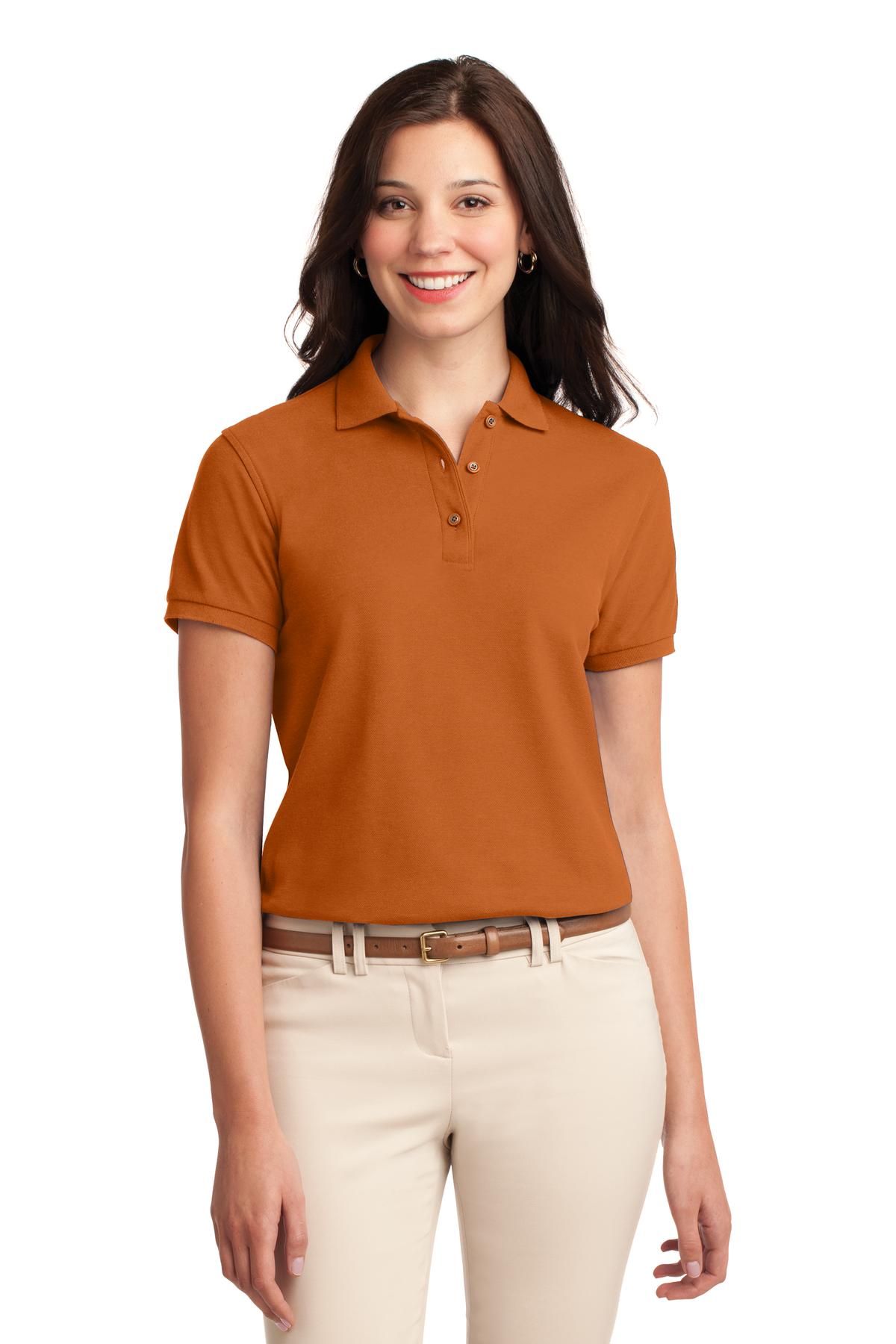 Port Authority ® Women's Silk Touch Polo. L500 - Image 24