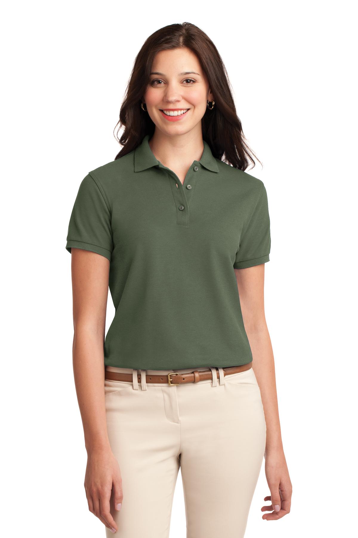 Port Authority ® Women's Silk Touch Polo. L500 - Image 30