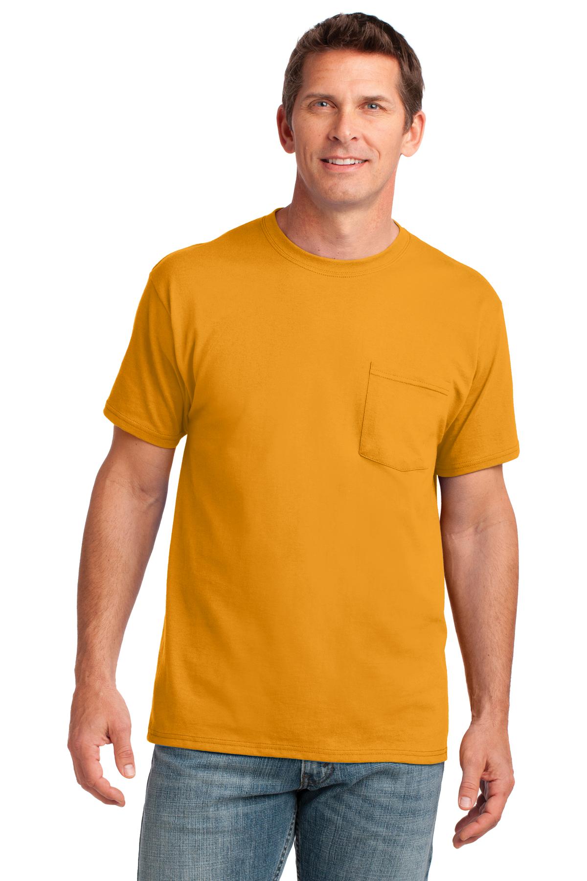 Port & Co Core Cotton Pocket Tee. PC54P - Image 11