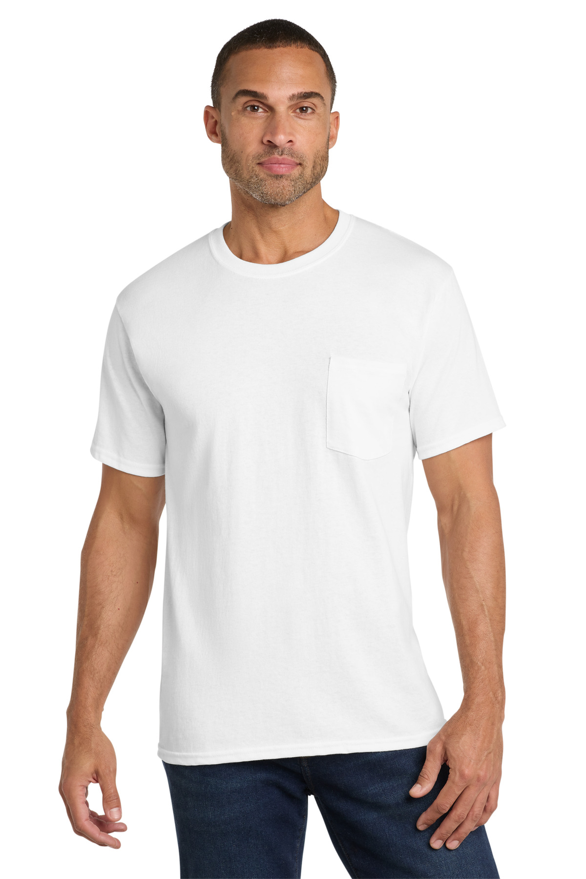Port & Co Core Cotton Pocket Tee. PC54P - Image 29