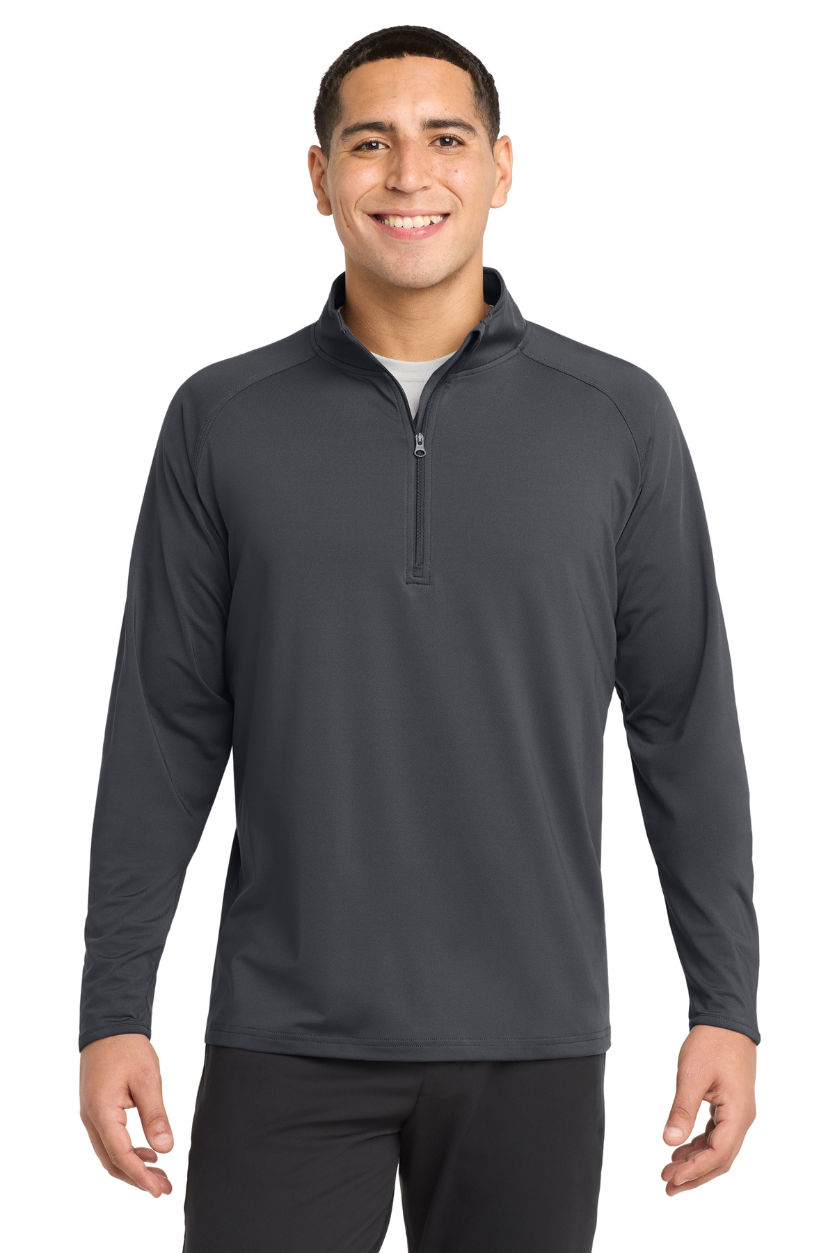 Sport-Tek ® Sport-Wick ® Stretch 1/4-Zip Pullover. ST850 - Image 3