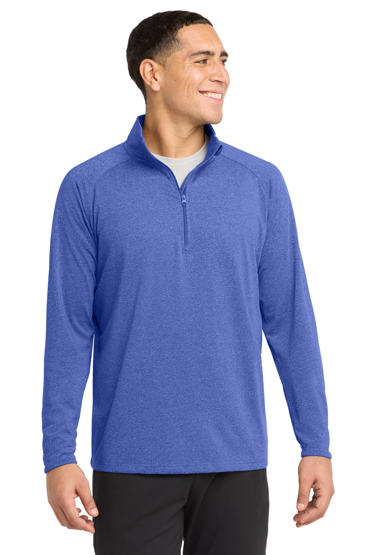 Sport-Tek ® Sport-Wick ® Stretch 1/4-Zip Pullover. ST850 - Image 17