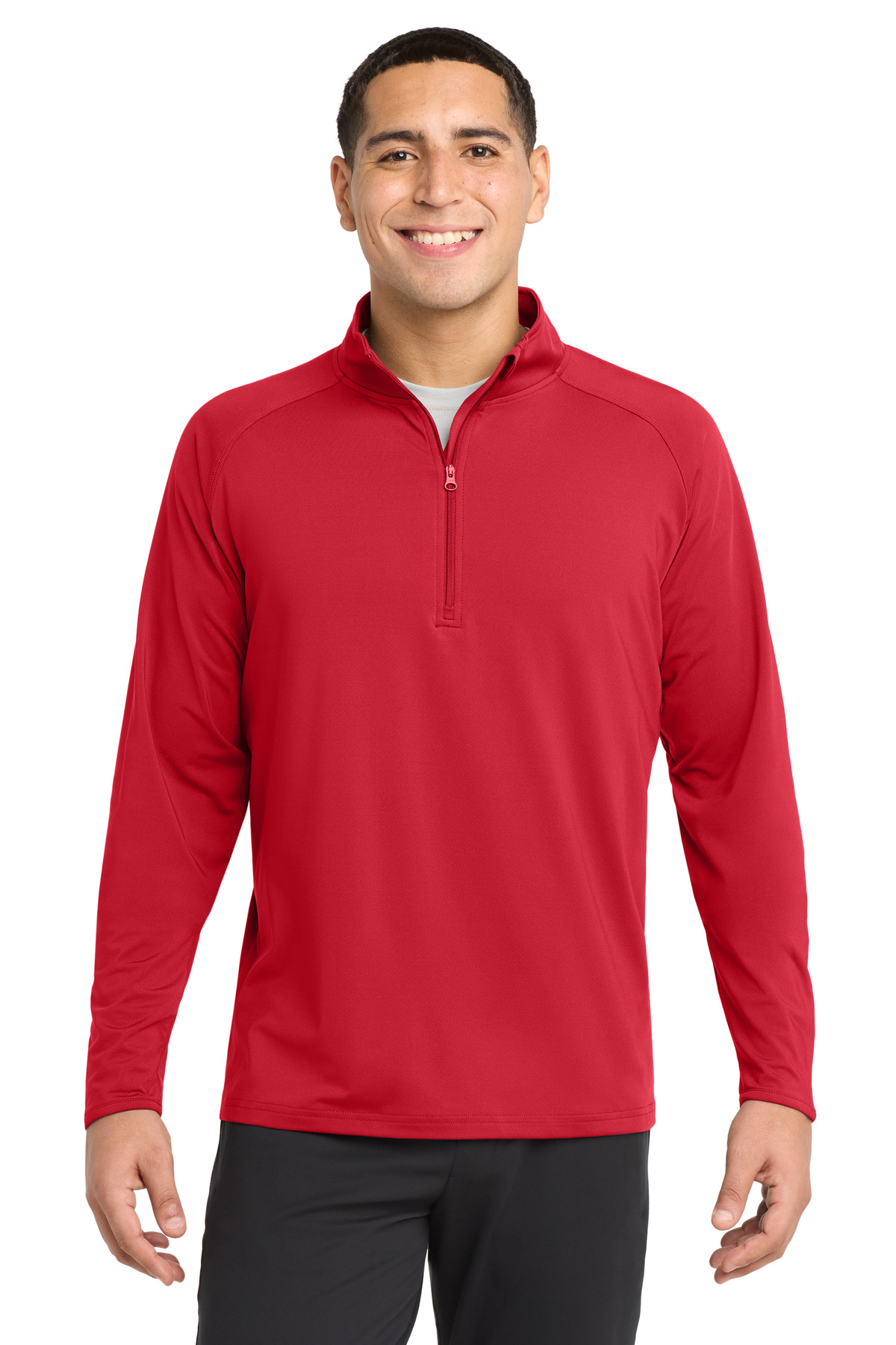 Sport-Tek ® Sport-Wick ® Stretch 1/4-Zip Pullover. ST850 - Image 19