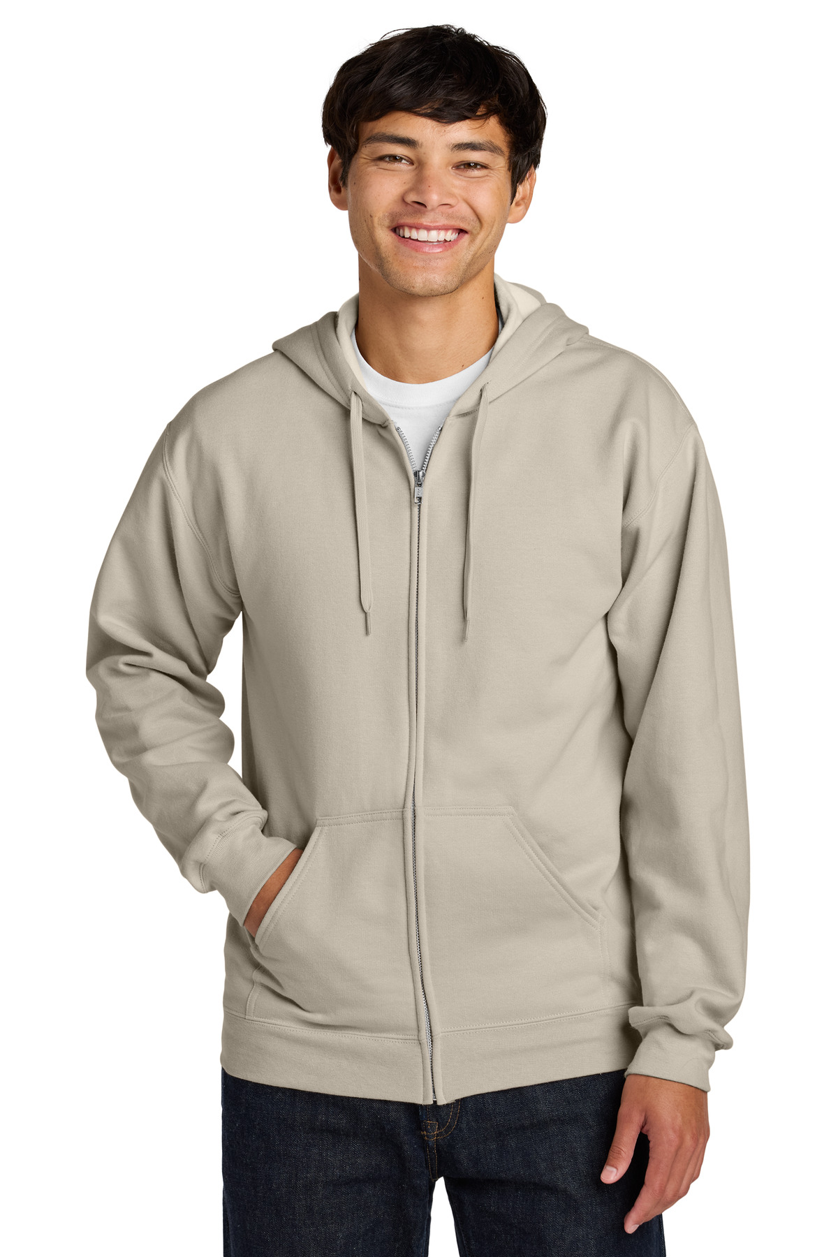 Gildan Softstyle ® Midweight Fleece Full-Zip Hooded Sweatshirt SF600 - Image 4