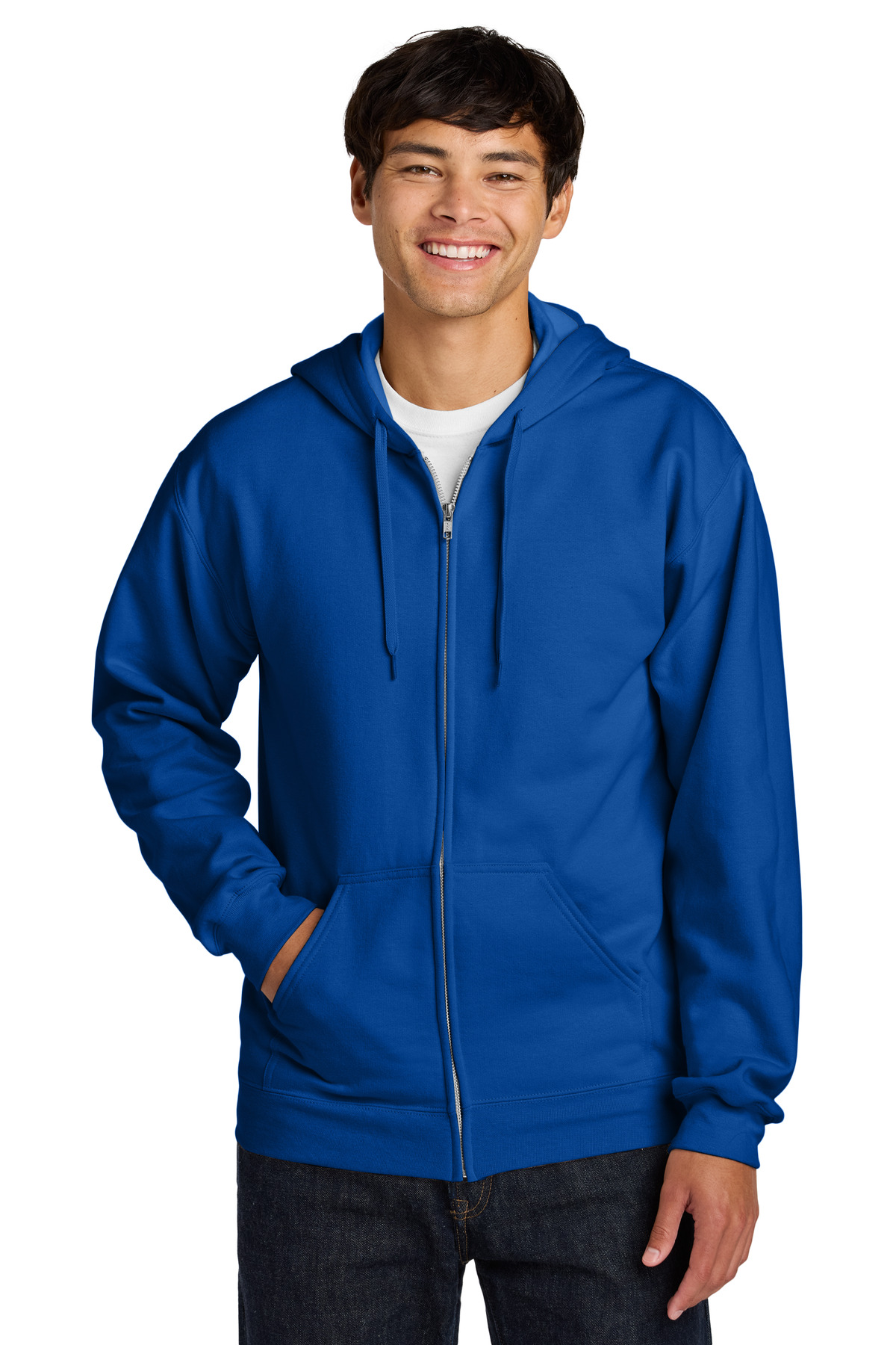 Gildan Softstyle ® Midweight Fleece Full-Zip Hooded Sweatshirt SF600 - Image 10