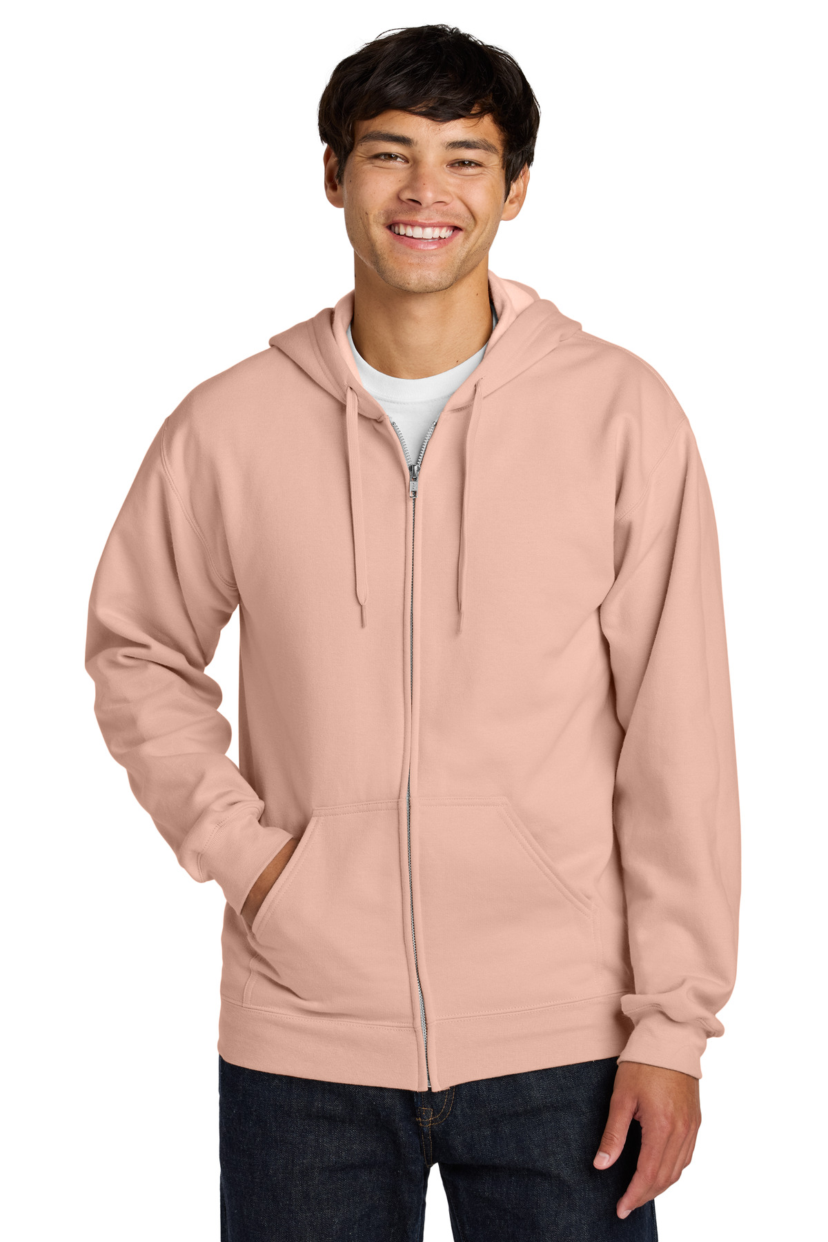 Gildan Softstyle ® Midweight Fleece Full-Zip Hooded Sweatshirt SF600 - Image 12