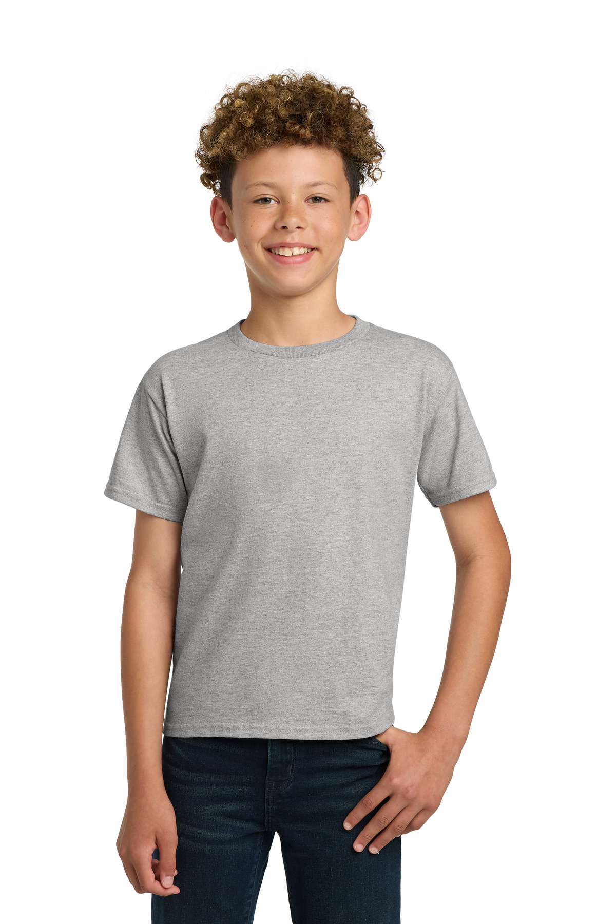 Gildan ® - Youth Ultra Cotton ® 100% US Cotton T-Shirt. 2000B - Image 4