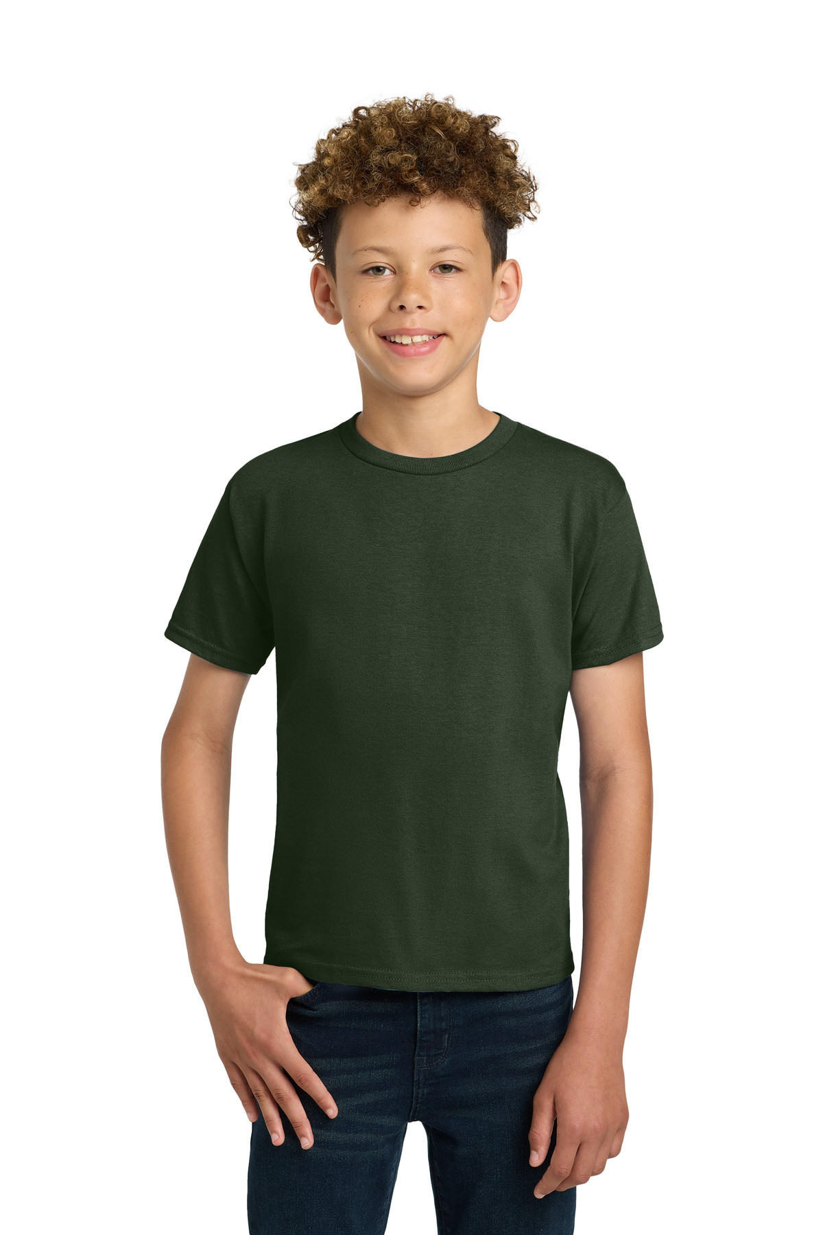 Gildan ® - Youth Ultra Cotton ® 100% US Cotton T-Shirt. 2000B - Image 8