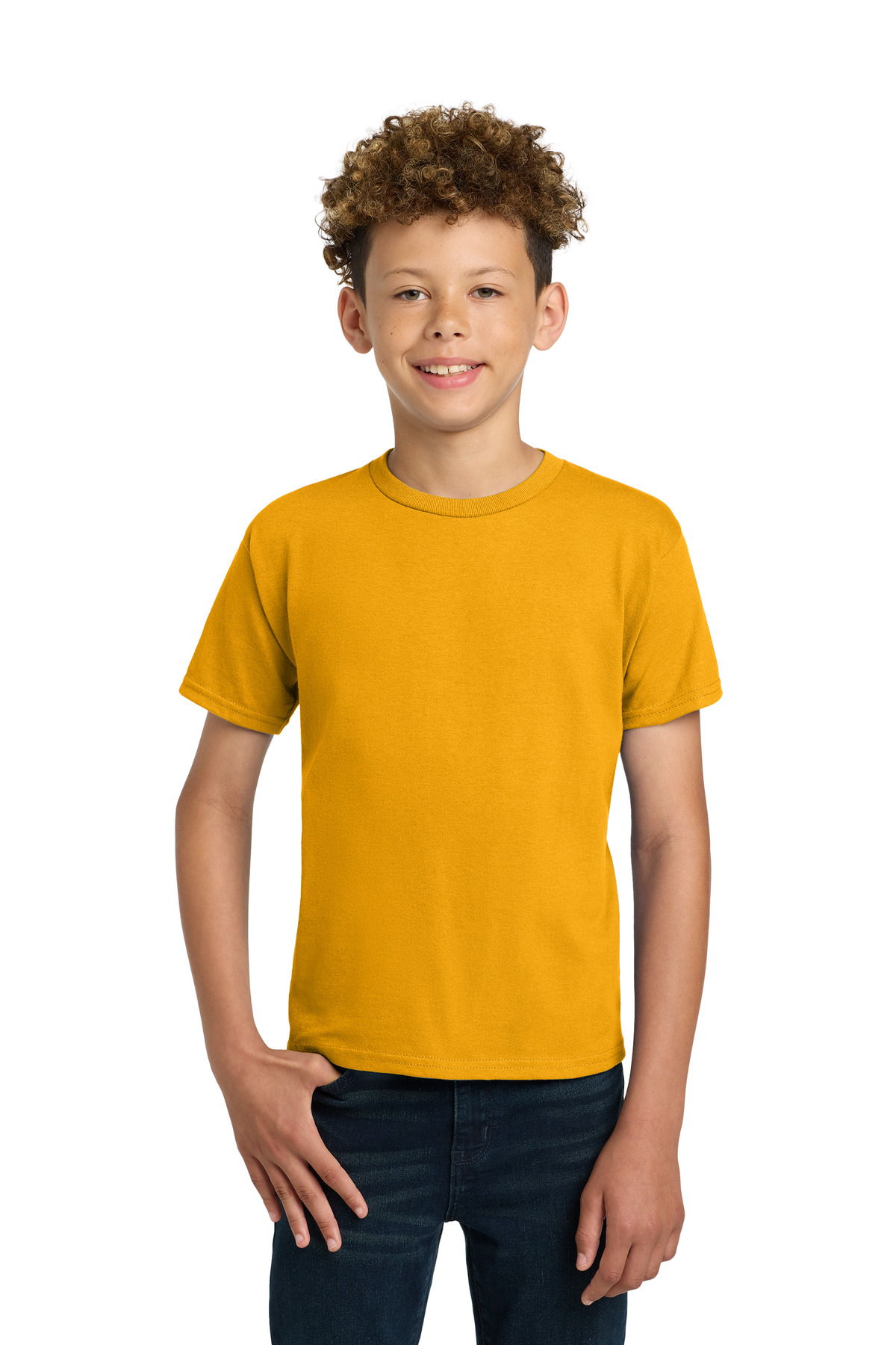Gildan ® - Youth Ultra Cotton ® 100% US Cotton T-Shirt. 2000B - Image 9