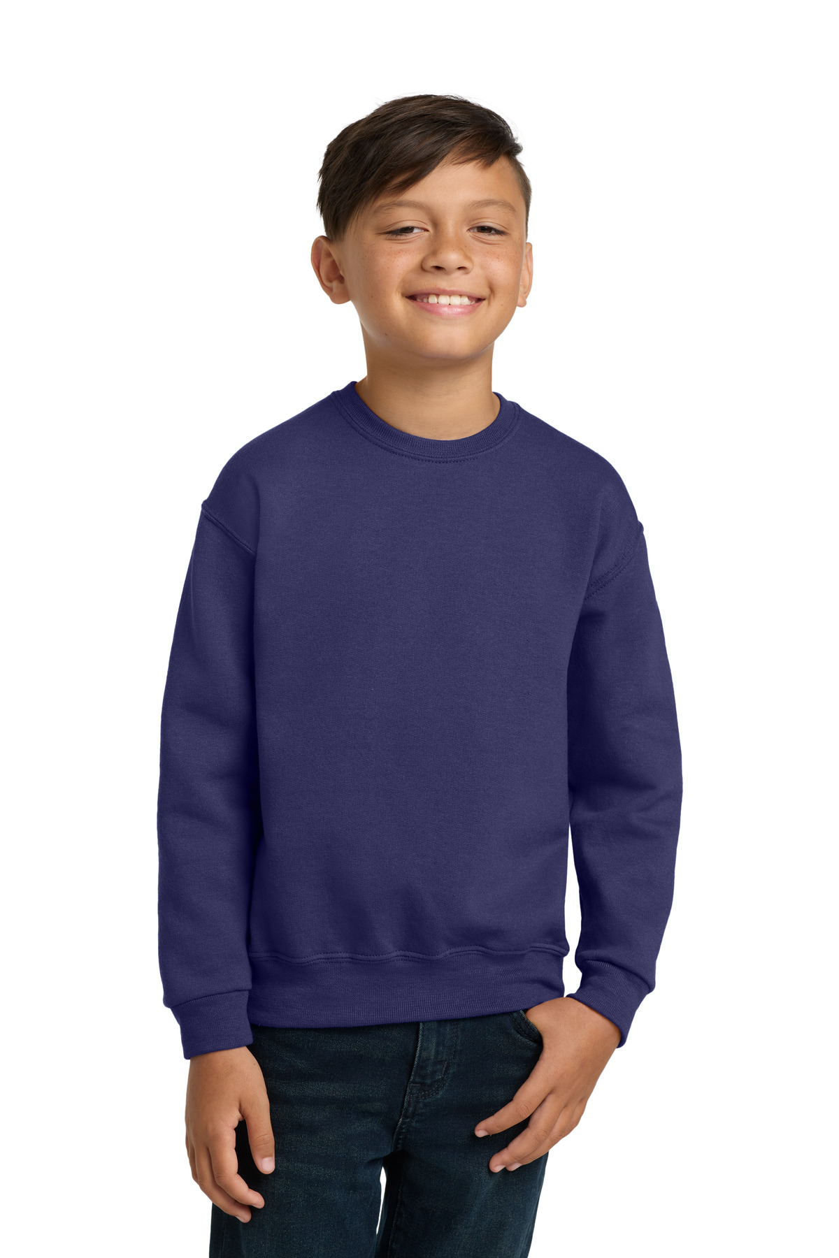 Jerzees ® - Youth NuBlend ® Crewneck Sweatshirt. 562B - Image 10